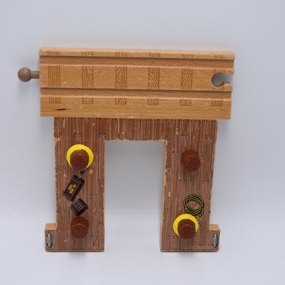 Sodor Bay Tugboat and Dock Rare Vintage Thomas & Friends Wooden Railway Trains - Picture 9 of 12